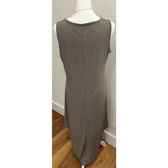 Women's Dress Size Medium Brown with Hearts resortwear beachy - Picture 4 of 6